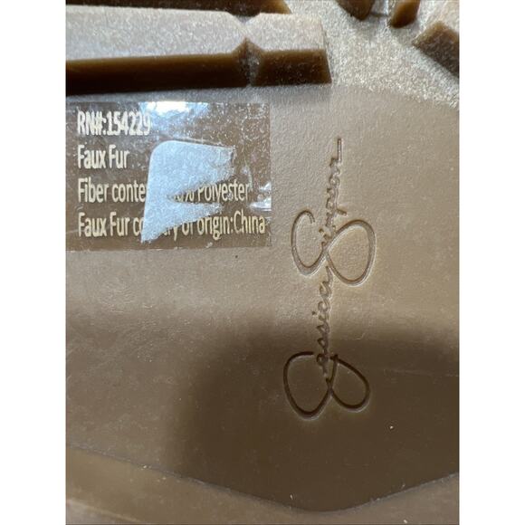 Jessica Simpson Ebriya Aztec Platform Slip On Mule Brown Beige Womens Size 9M - Picture 9 of 11